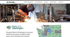 Desktop Screenshot of innovatewashington.org