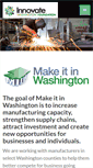 Mobile Screenshot of innovatewashington.org